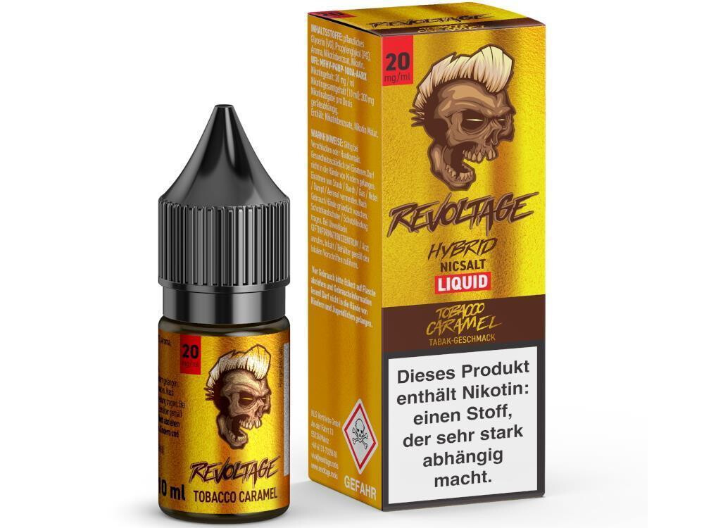 Revoltage - Tobacco Caramel - Hybrid Nikotinsalz Liquid