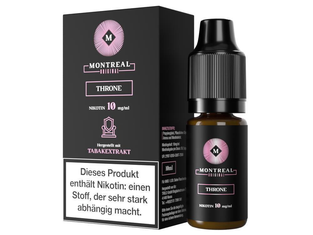 Montreal Original - Throne - Nikotinsalz Liquid
