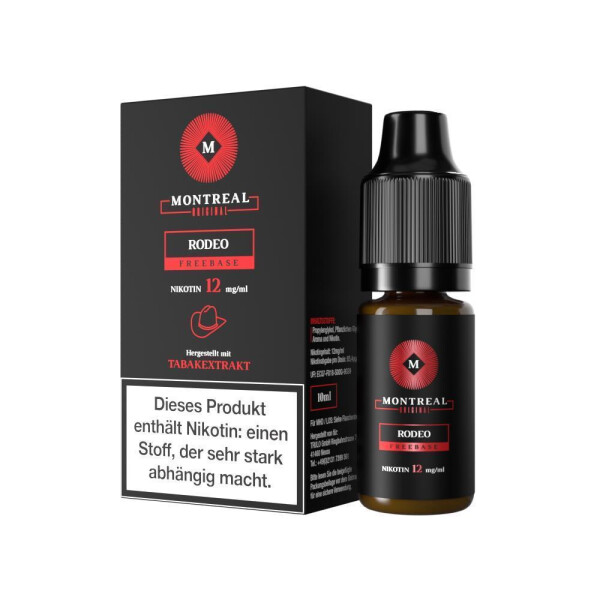 elfbar elfa master akku Montreal Original Rodeo E-Liquid ☀ Tabak 10ml, 8,95 €