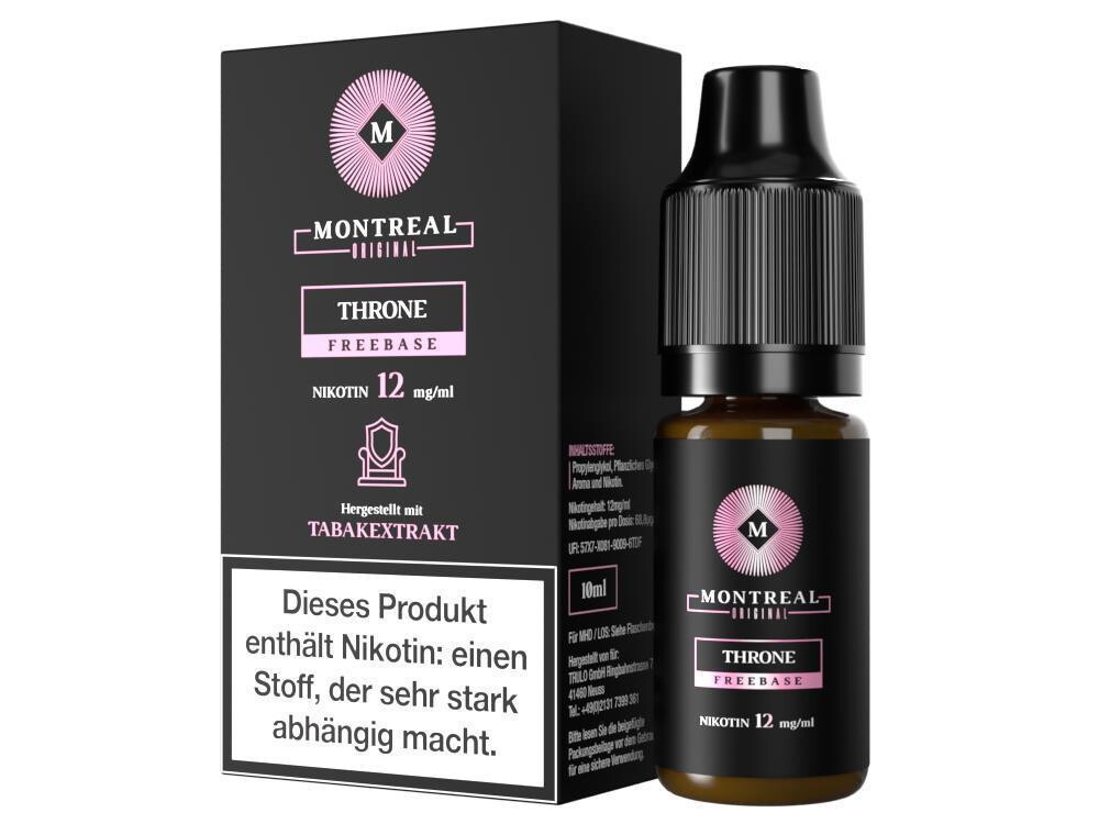 Montreal Original - Throne E-Zigaretten Liquid