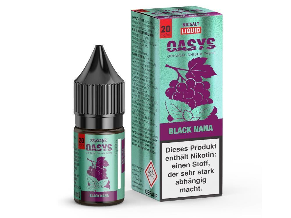 Revoltage OASYS - Black Nana - Hybrid Nikotinsalz Liquid