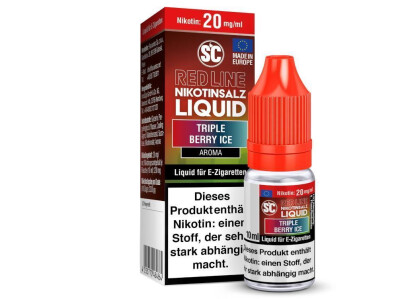 SC - Red Line - Triple Berry Ice - Nikot box