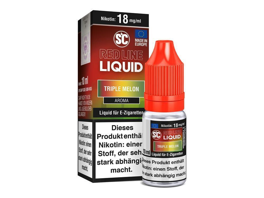 SC - Red Line Nikotin - Triple Melon - Liquid