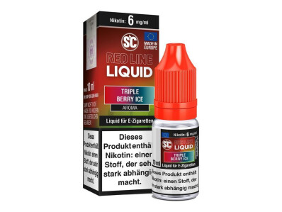 SC - Red Line Nikotin - Triple Berry Ice box