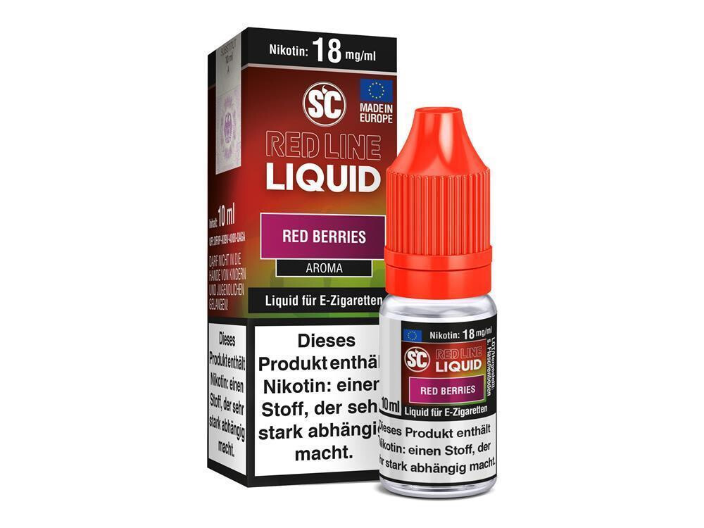 SC - Red Line Nikotin - Red Berries - Liquid