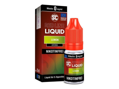 SC - Red Line Nikotin - Lemon - Liquid - box