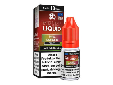 SC - Red Line Nikotin - Guava Raspberry  box