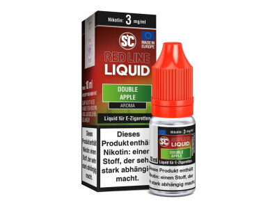 SC - Red Line Nikotin - Double Apple - L box