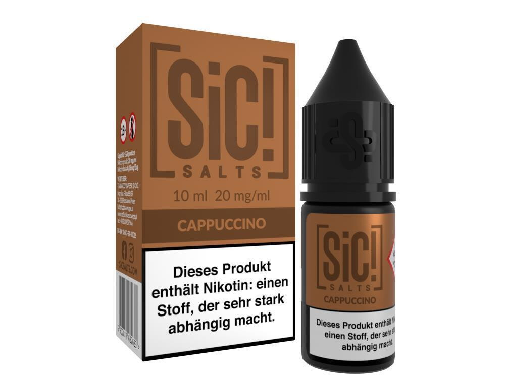 SiC! Salts - Cappuccino - Nikotinsalz Liquid