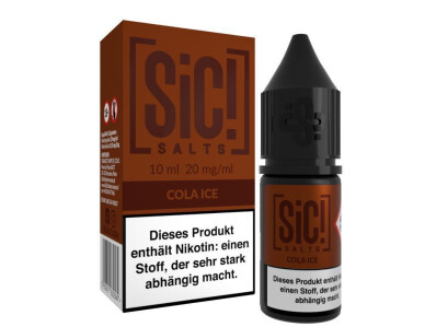SiC! Salts - Cola Ice - Nikotinsalz Liqu box