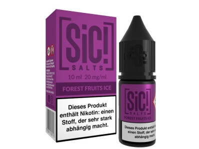 SiC! Salts - Forest Fruits Ice - Nikotin box