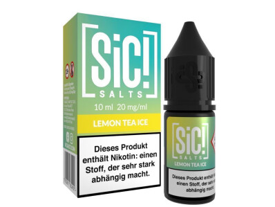 SiC! Salts - Lemon Tea Ice - Nikotinsalz box