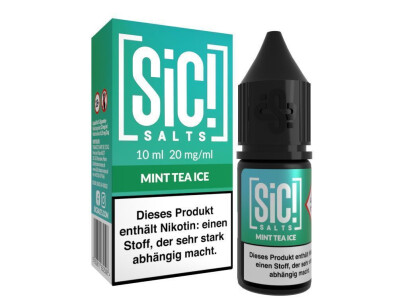 SiC! Salts - Mint Tea Ice - Nikotinsalz  box