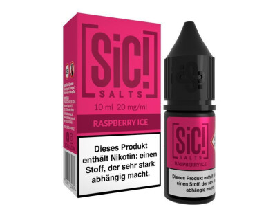 SiC! Salts - Raspberry Ice - Nikotinsalz box