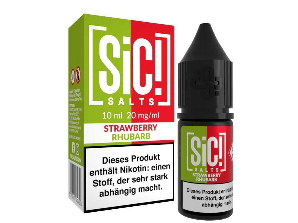SiC! Salts - Strawberry Rhubarb - Nikotinsalz Liquid