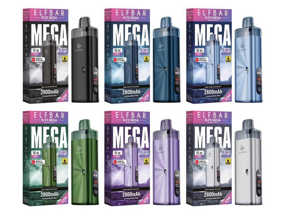 Elfbar Elfx Mega Pod System E-Zigarette