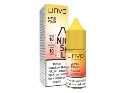 Linvo - Apple Peach - Nikotinsalz Liquid box