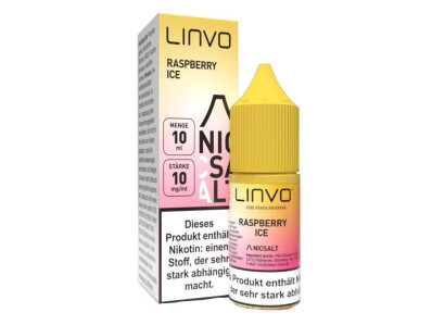 Linvo - Raspberry Ice - Nikotinsalz Liqu box