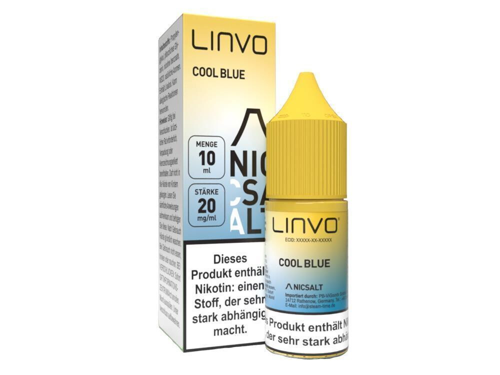 Linvo - Cool Blue - Nikotinsalz Liquid