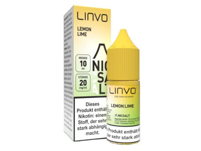 Linvo - Lemon Lime - Nikotinsalz Liquid  box