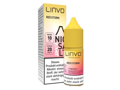 Linvo - Red Storm - Nikotinsalz Liquid box
