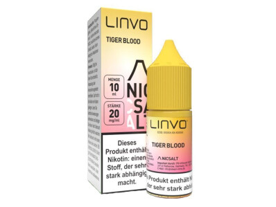 Linvo - Tiger Blood - Nikotinsalz Liquid box