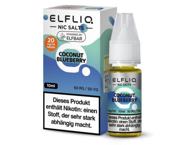ELFLIQ - Coconut Blueberry - Nikotinsalz box