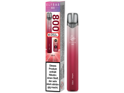 Elfbar 800 Einweg E-Zigarette - Cola - 2 box