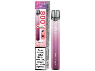 Elfbar 800 Einweg E-Zigarette - Peach Ic box