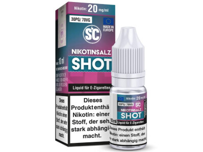 SC - Nikotinsalz Shot - 20 mg/ml (70VG / box