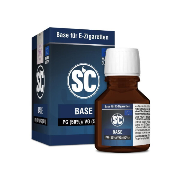 SC Base 50 ml ☀ Liquid-Basis 50/50 und 70/30, 29,90 €