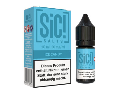 SiC! Salts - Ice Candy - Nikotinsalz Liq box