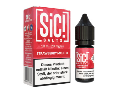 SiC! Salts - Strawberry Mojito - Nikotin box