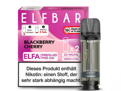Elfbar Elfa Pod - Blackberry Cherry - 20 box