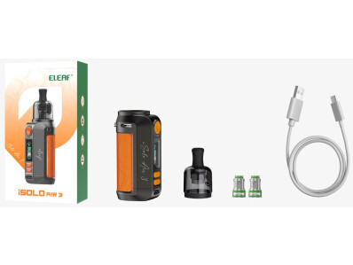 Eleaf iSolo Air 3 Pod Kit E-Zigarette box