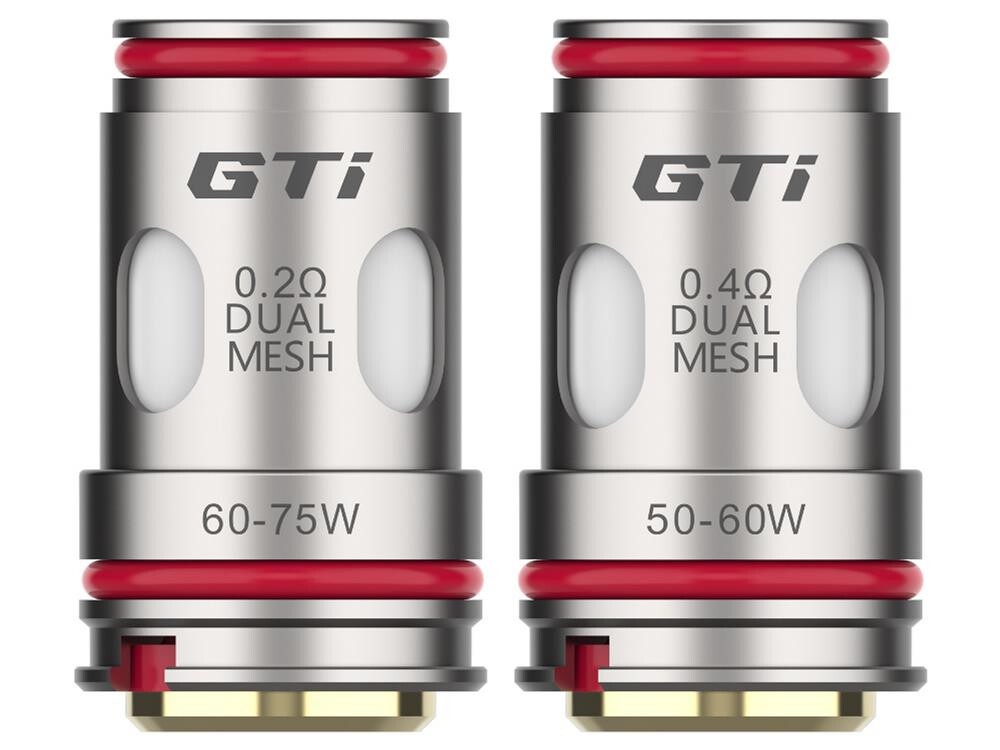 Vaporesso GTI Dual Mesh Verdampferkopf / Head (5 Stück 