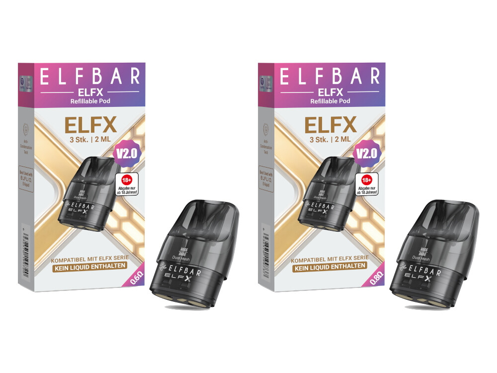 Elfbar Elfx Pod V2 (3 Stück pro Packung)