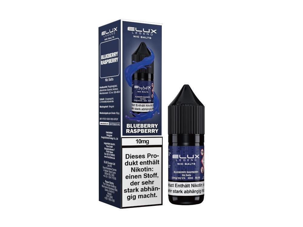Elux - Blueberry Raspberry - Nikotinsalz box
