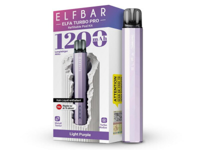 Elfbar Elfa Turbo Pro Pod Kit E-Zigarett box