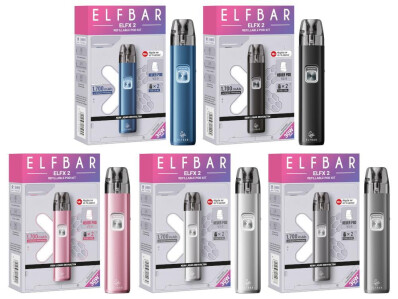 Elfbar Elfx 2 Pod Kit E-Zigarette box