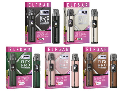 Elfbar Elfx Pro Classic Edition Pod Kit  box