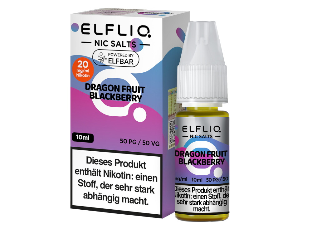 ELFLIQ - Dragon Fruit Blackberry - Nikotinsalz Liquid