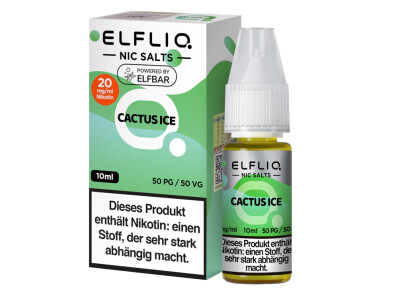 ELFLIQ - Cactus Ice - Nikotinsalz Liquid box