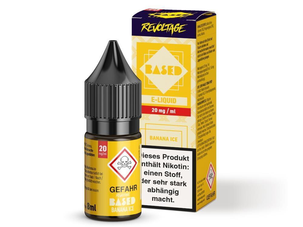 Revoltage - BASED - Banana Ice - Hybrid Nikotinsalz Liquid (