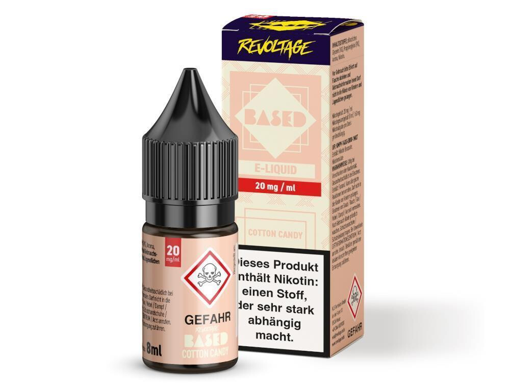 Revoltage - BASED - Cotton Candy - Hybrid Nikotinsalz Liquid