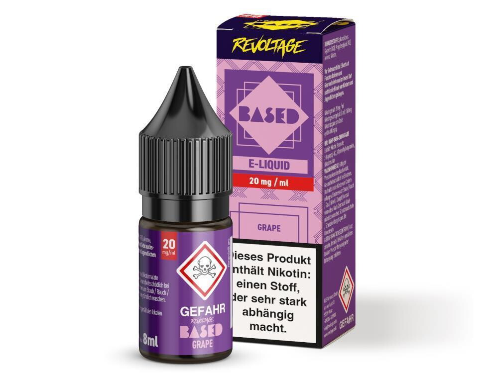 Revoltage - BASED - Grape - Hybrid Nikotinsalz Liquid (8 ml)