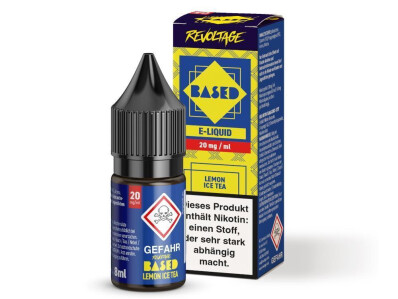 Revoltage - BASED - Lemon Ice Tea - Hybr box