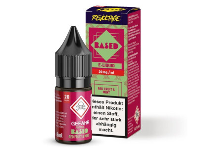 Revoltage - BASED - Red Fruit Mint - Hyb box