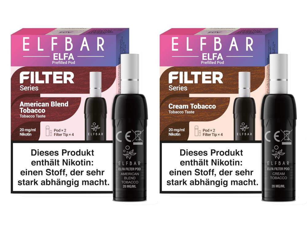 Elfbar Elfa Pod - Filter Series (2 Stück pro Packung)