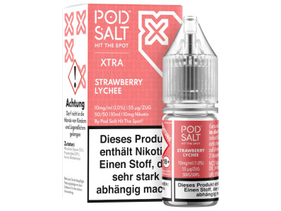 Pod Salt X - Strawberry Lychee - Nikotin box